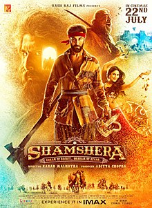 Shamshera 2022 ORG DVD Rip Full Movie